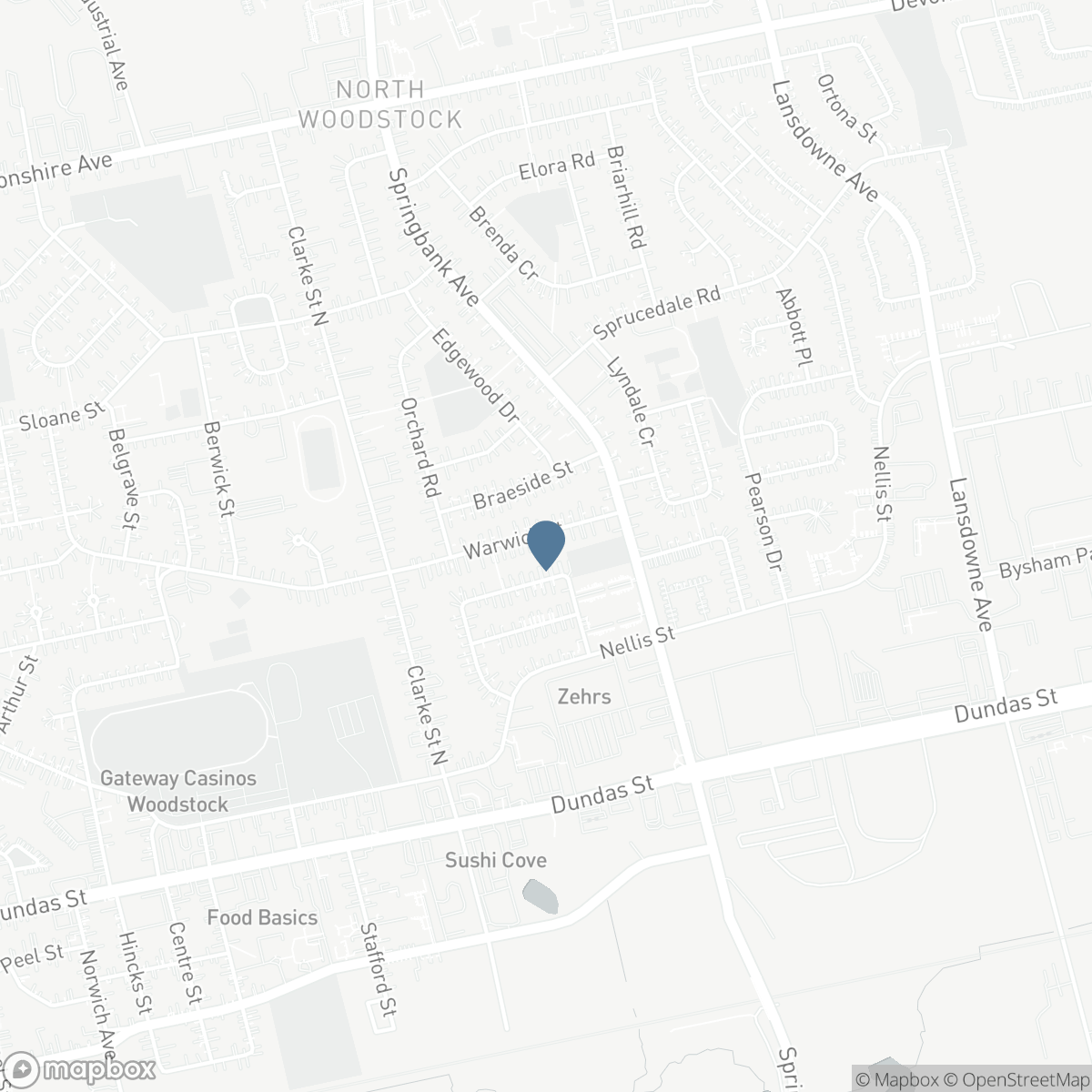 1012 WARWICK STREET, Woodstock, Ontario N4S 4S2